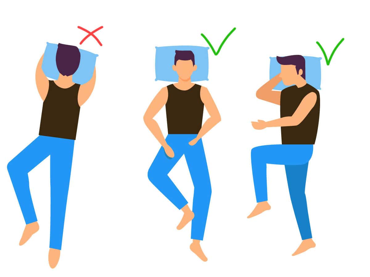 sleeping positions penis extender